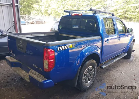2014 Nissan Frontier Pro-4X из США, поврежденный, VIN 1N6AD0EV0EN746128